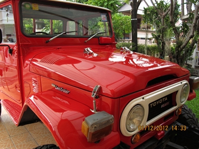 ขายtoyota landcruiser fj45 รุ่นกระบะแท้ทะเบียนพร้อม