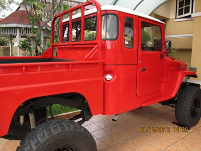 ขายtoyota landcruiser fj45 รุ่นกระบะแท้ทะเบียนพร้อม