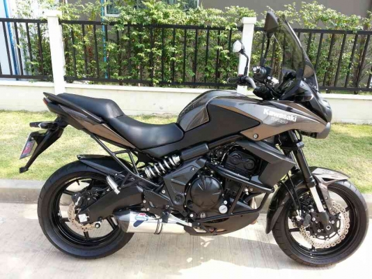 ขายVersys สีน้ำตาล ใหม่มาก 20ธันวาคม2012(รุ่นปี2013) ใช้งานน้อย8,9xxกม. ราคาพร้อมของแต่ง ขายVersys สีน้ำตาล ใหม่มาก 20ธันวาคม2012(รุ่นปี2013) ใช้งานน้อย8,9xxกม. ราคาพร้อมของแต่ง