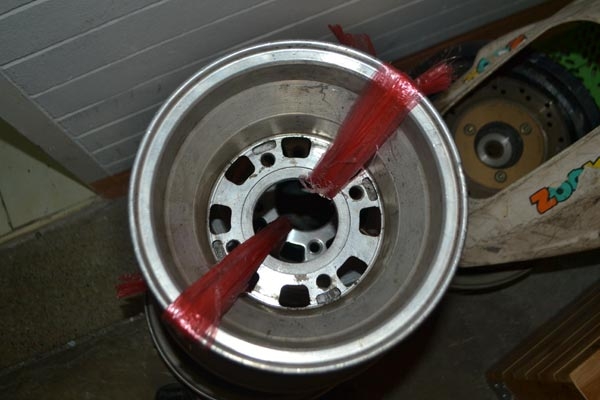 ขายล้อแหม็กขอบ8ก้วาง7 มือสอง2วง2500ล้อ ksr 2500