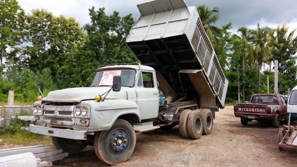 ขายรถดั๊ม 10 ล้อ หัวยาว ISUZU เครื่อง 6BB1 145 แรงม้าเพลาเดียว