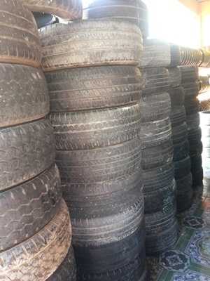 ขายยางเหมายกกอง ขอบ15 *17 รวม 110 เส้น