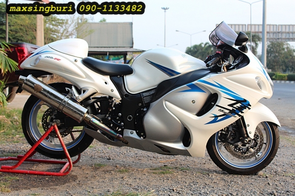 แม็กสิงห์บุรี//(โครตถูก)SUZUKI HAYABUSA 1300CC ปี2009 สภาพสวย พร้อมของแต่ง ทะเบียนแท้ๆ 529000