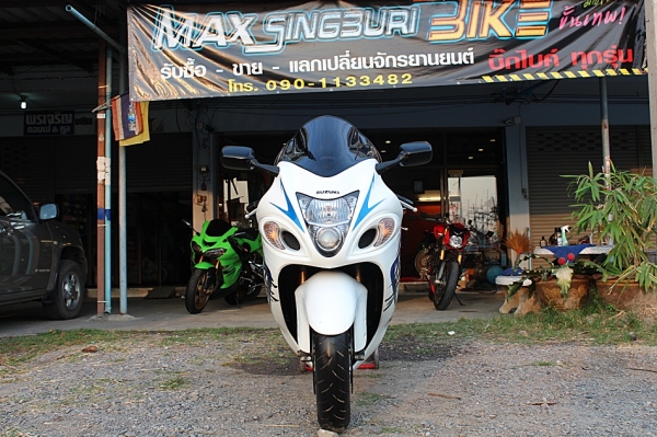 แม็กสิงห์บุรี//(โครตถูก)SUZUKI HAYABUSA 1300CC ปี2009 สภาพสวย พร้อมของแต่ง ทะเบียนแท้ๆ 529000
