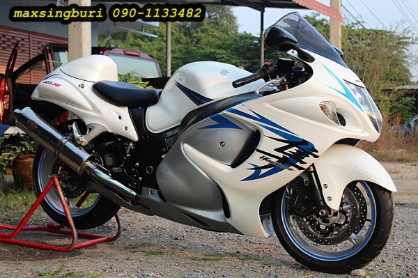 แม็กสิงห์บุรี//(โครตถูก)SUZUKI HAYABUSA 1300CC ปี2009 สภาพสวย พร้อมของแต่ง ทะเบียนแท้ๆ 529000