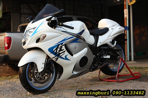 แม็กสิงห์บุรี//(โครตถูก)SUZUKI HAYABUSA 1300CC ปี2009 สภาพสวย พร้อมของแต่ง ทะเบียนแท้ๆ 529000