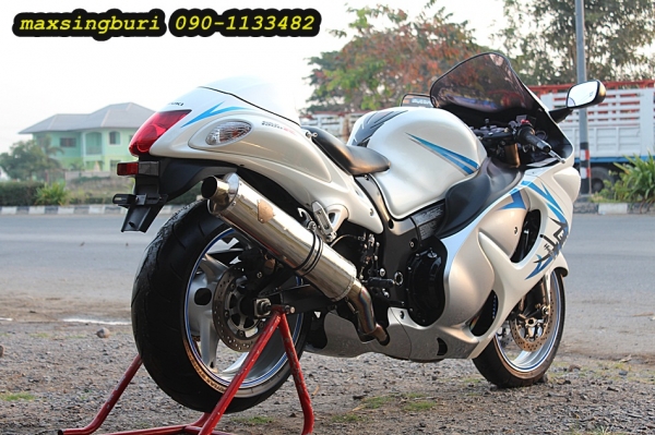 แม็กสิงห์บุรี//(โครตถูก)SUZUKI HAYABUSA 1300CC ปี2009 สภาพสวย พร้อมของแต่ง ทะเบียนแท้ๆ 529000