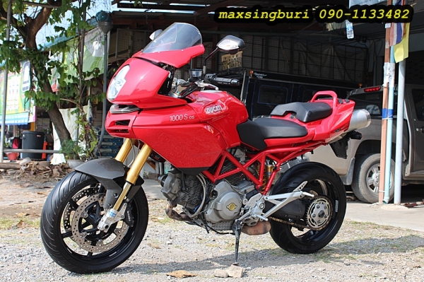 แม็กสิงห์บุรี//DUCATI MULTISTRADA 1000DS ปี2006 สภาพสวย ประกอบใหม่ๆ 195000 ด่วน แม็กสิงห์บุรี//DUCATI MULTISTRADA 1000DS ปี2006 สภาพสวย ประกอบใหม่ๆ 195000 ด่วน
