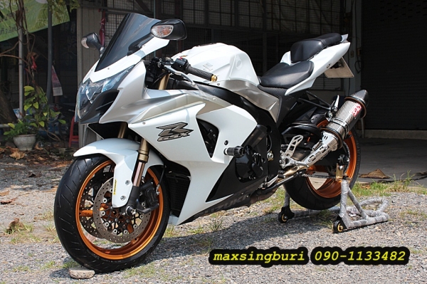 แม็กสิงห์บุรี//SUZUKI GSXR-1000 K9 ปี2009 สภาพสวยใส พร้อมของแต่ง ทะเบียนแท้ๆ 575000 ด่วน
