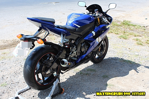 แม็กสิงห์บุรี//YAMAHA R6 ปี2007 สภาพสวย พร้อมของแต่ง ทะเบียนแท้ๆโอนขนส่ง 365000 ด่วน