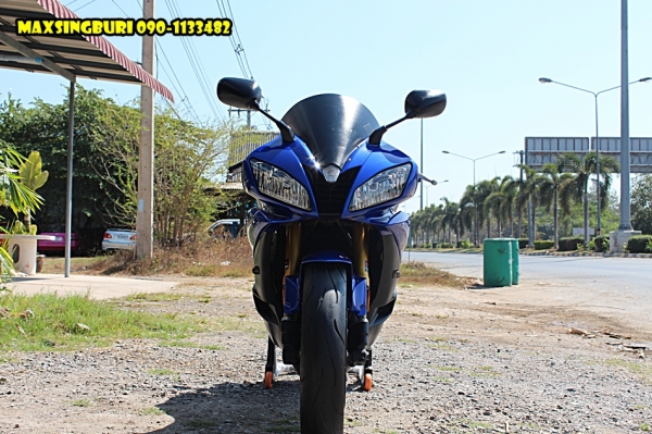 แม็กสิงห์บุรี//YAMAHA R6 ปี2007 สภาพสวย พร้อมของแต่ง ทะเบียนแท้ๆโอนขนส่ง 365000 ด่วน