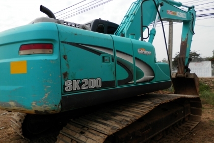 KOBELCO SK200 MACK 8 YN11 ใช็งาน 8000ช.มเศษเล่มทะเบียน