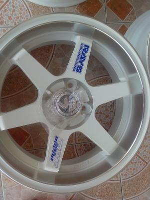 ขายล้อแม็กTE-37ขอบ16 4รู100 กว้าง7นิ้ว เดิมสวยๆ ขายถูกๆ