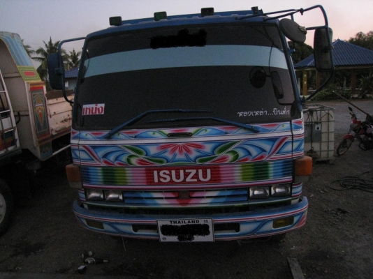 Isuzu FRR เครื่อง6BG1 175HP  หกล้อดั๊มดิน ยาง8.25-16 กระบะยาว3.6 เมตร สภาพพร้อมใช้