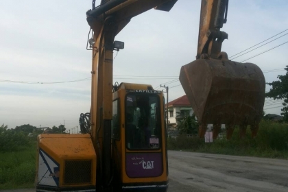 แบคโฮ CAT308 เท่าPC80 มีแอร์  เก่านอกสภาพพร้อมใช้งาน
