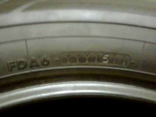 YOKOHAMA  FD 225-60-16 ปี1511 ยางสวยดอกดีไม่มีปะ