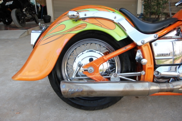 ขาย dragstar400 แต่งแนวฮาเล่ย์  อินวอยล์ครบ สวย เครื่องดี