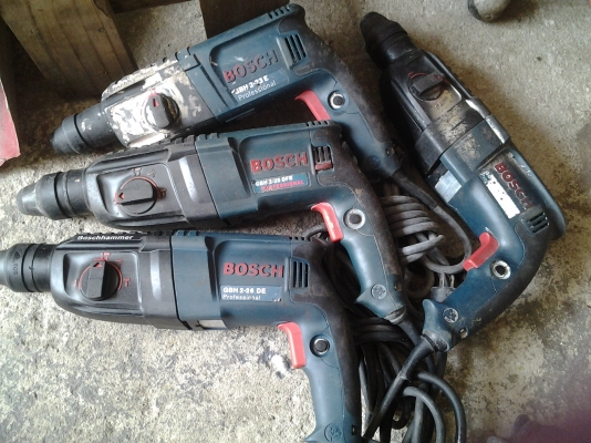 ขาย !! สว่านโรตารี่ bosch ของแท้ใช้งานได้  สภาพดี
