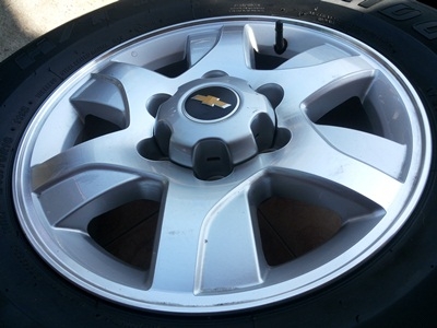 ขายล้อแม็ก chevrolet trail blazer ขอบ 16 นิ้ว พร้อมยาง 1 ชุด