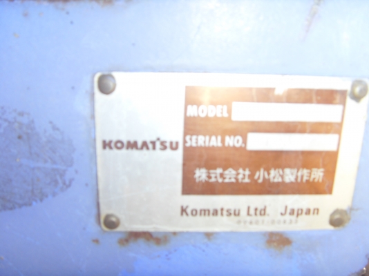 รถแบ๊คโฮ KOMATSU PC - 50 UU รุ่น 2