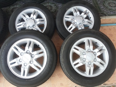 ขายล้อแม็กISUZU D-max HI -lander ขอบ 16 เดิมพร้อมยาง 1 ชุด