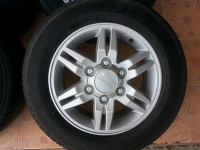 ขายล้อแม็กISUZU D-max HI -lander ขอบ 16 เดิมพร้อมยาง 1 ชุด