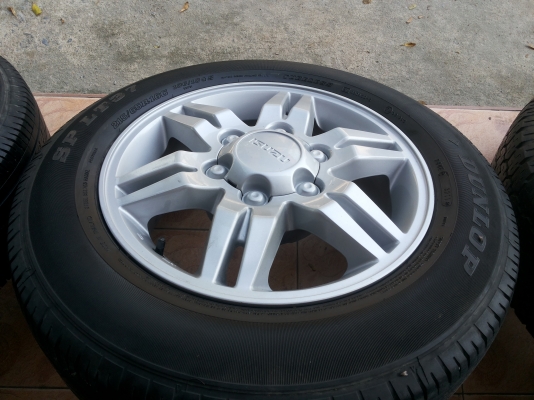 ขายล้อแม็กISUZU D-max HI -lander ขอบ 16 เดิมพร้อมยาง 1 ชุด