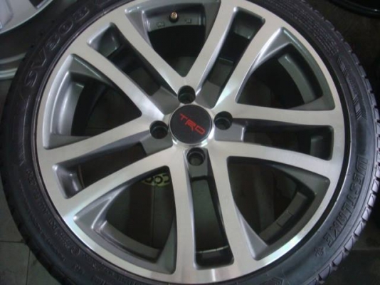 ขายล้อแม็ก VIOS TRD SPORTIVO ขอบ 17 4 รู 100