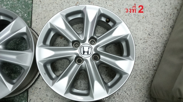 ขาย ล้อแม็กซ์ Honda Jazz hybrid ขอบ 15 4x100 สวยๆ สียังเงาสวยๆ