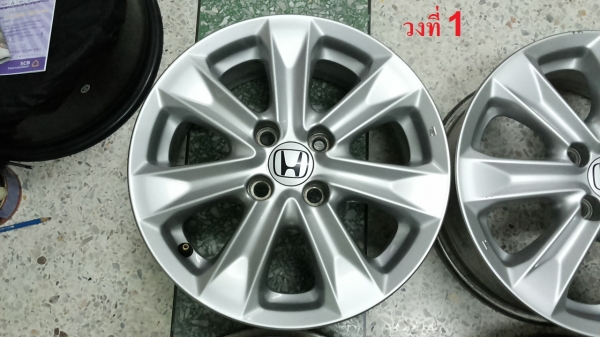 ขาย ล้อแม็กซ์ Honda Jazz hybrid ขอบ 15 4x100 สวยๆ สียังเงาสวยๆ