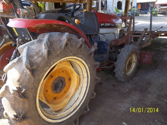 ขายรถไถ 35 แรงอุปกรณ์ครบชุด ใบมีด โรตารี่ ผาน 3 ผาน 5 และเทลเลอร์