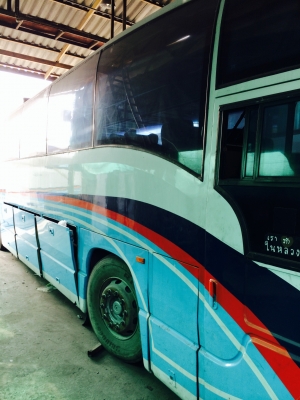 ขายตัวถังรถบัส ทรง O404 พร้อมแอร์ Nippon Denso LD8 ราคาไม่แพง