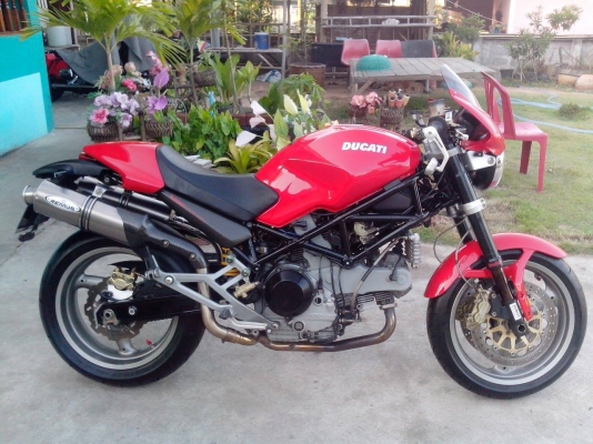 Ducati M1000 ปี 2003 อินวอย+สพม สภาพสวยสุดๆของแต่งตรึม