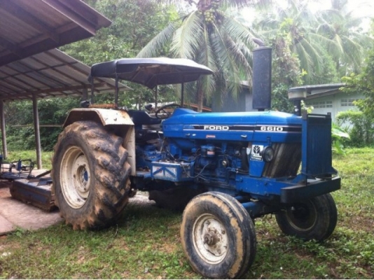 รถไถ Ford 6610 มีทะเบียนพร้อมอุปกรณ์ 3 ชุด พร้อมใช้งาน สภาพดี