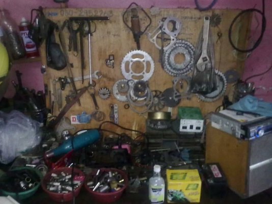 ขายเครื่องมืออุปกรณ์ ในร้านซ่อมมอไซค์(หลุดจอง ขอด่วนครับ)
