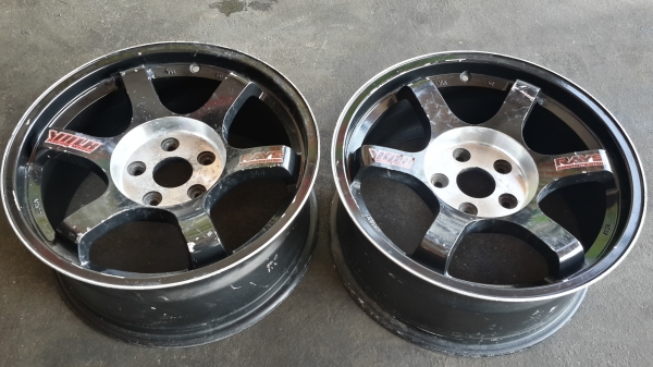 TE37 ขอบ 17 5/114 ***มีคู่เดียว***