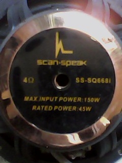 ขายลำโพงเสียงกลาง 6 นิ้ว