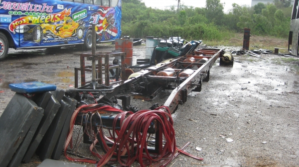 ขายเหมาแซสซี benz 12 เมตร รหัส 358 จำนวน 9 ตัว นำไปต่อหกล้อยาวได้