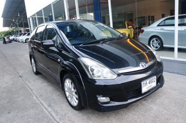 TOYOTA WISH ตัว TOP สุด ARIBAGคู่+ABS ล้อ MAX เบาะไฟฟ้า หลังคา Sunroof กล้องถอยหลัง มีNavi+TV,CD,DVD,MP3 รถขับดีมาก เครื่อง+ช่วงล่างดี สีสวย สภาพพร้อมใช้งานทันที การันตีสวยสุดๆ จัดไฟแนนได้ ฟรีดาวน์ ติดแบ็คลิสออกรถได้