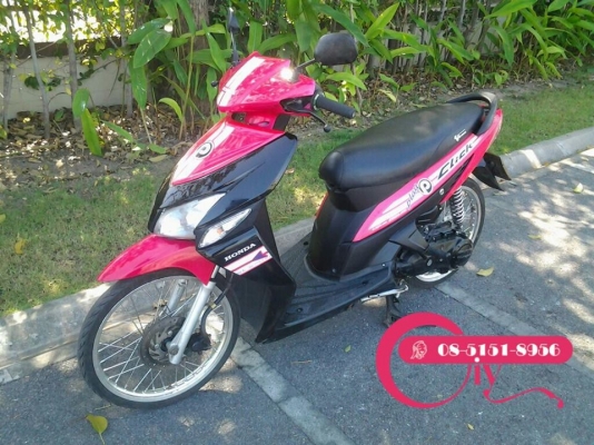 ขายด่วน CLICK ปี 50 รถสวยแววดี เครื่องดี สีสดมากๆ เอกสารครบ ศูนย์ตรงไม่เคยล้มไม่เคยชนหนัก