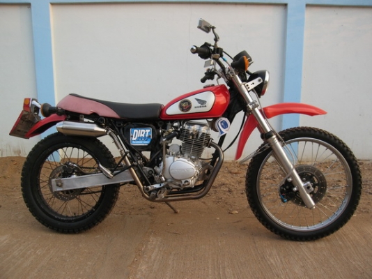 ขายรถ Honda XL 125 มีทะเบียนและเอกสารพร้อมโอน