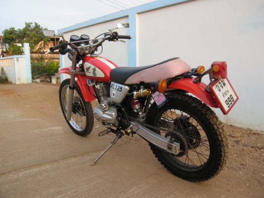 ขายรถ Honda XL 125 มีทะเบียนและเอกสารพร้อมโอน