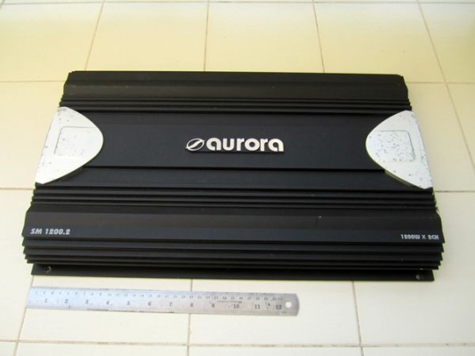 แอมป์ 2ch Aurora 1200.2 แรงมาก 2400w