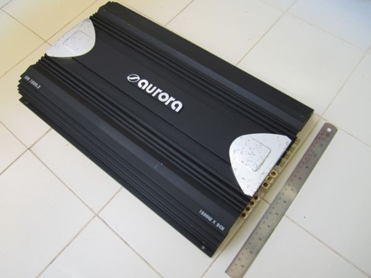 แอมป์ 2ch Aurora 1200.2 แรงมาก 2400w