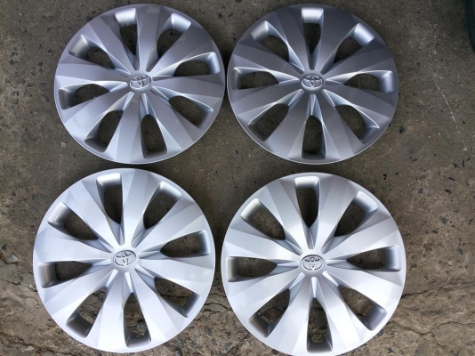 ยางขายแล้ว เหลือกะทะพร้อมฝาครอบ นิววีออส  ฝาครอบ ยาง 185 60 15 ถอดป้ายแดง