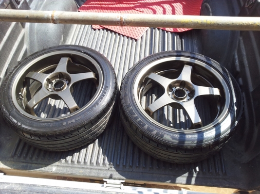 ขายล้อแท้ ENKAI CIRCLA ขอบ18 พร้อมยางปีใหม่สวยๆๆ 1คู่