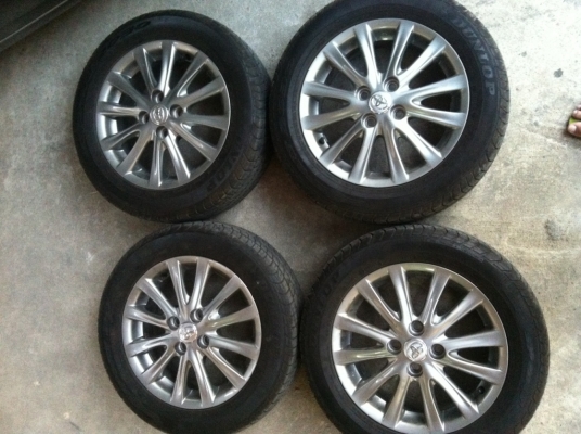 ขายล้อแม็ก vios 2012 ขายล้อแม็ก vios 2012