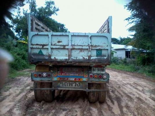 ลูกพ่วงดั้ม CTทรัค 2คานยาว6เมตร สภาพดี ไม่มีผุ ยางดี