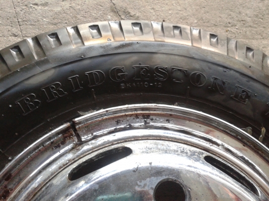 ขายล้อกระทะ 6 ล้อ ขอบ16ติดยางบริดโตน 7.50 6รู