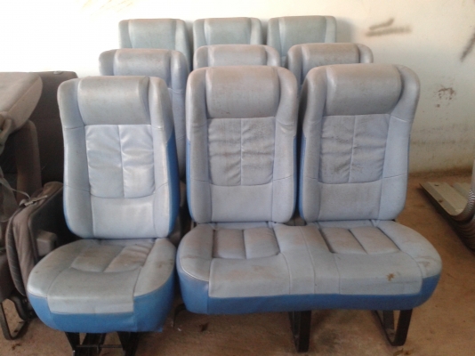 ขายเบาะรถตู้ 3แถว ใส่คอมมูเตอร ขาย7500